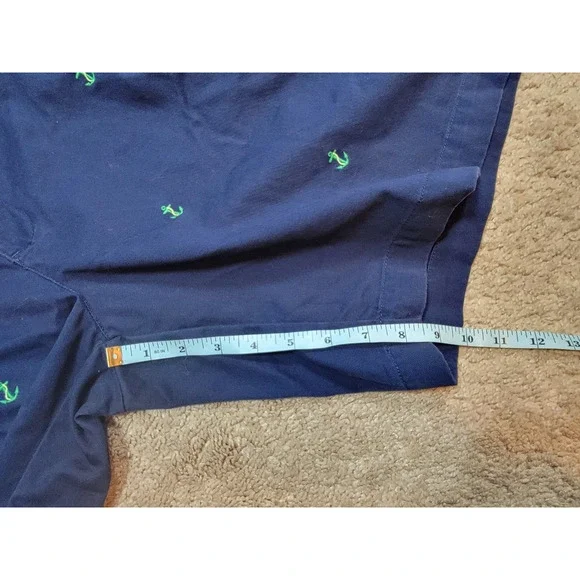 Polo Ralph Lauren Shorts Mens 42 Embroidered Prep Club Navy - Picture 6 of 9